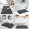 Unyqoos® Luxueuze Chenille Badkamertapijten Set van 2 met Antislip voor Comfort en Veiligheid