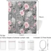Unyqoos® Stijlvol en Waterdicht Douchegordijn met Bloemenprint voor de Badkamer