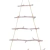Unyqoos® Houten wanddecoratie kerstboomvorm met decoratieve ster voor feestelijke sfeer