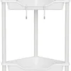 P-87213231083350-20260406082927.webp Unyqoos® Vierdelige roestbestendige hoekplank met haken voor diverse ruimtes
