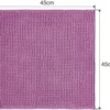 Unyqoos® Zachte Chenille Badmat met Antislip en Waterabsorberende Eigenschappen voor Badkamercomfort