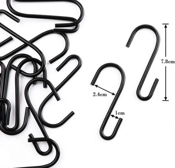 P-87213231114583-20260406114815.webp Unyqoos® Set van 20 multifunctionele S-vormige haken voor diverse toepassingen in huis en tuin