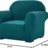 Unyqoos® Elastische en wasbare bankhoes voor optimale bescherming en stijl