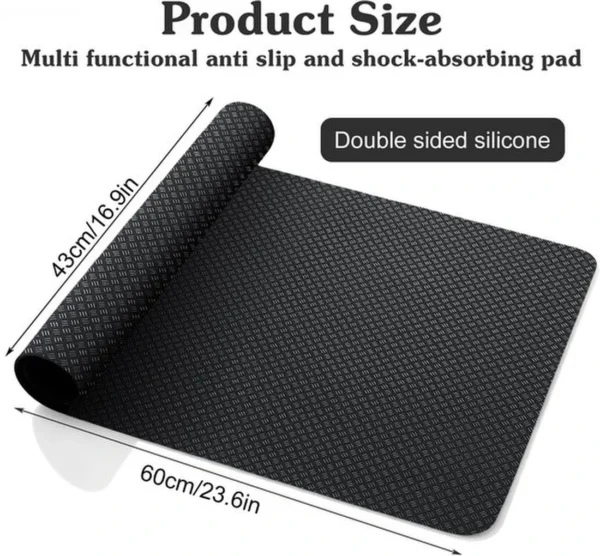 Unyqoos® Beschermende fitnessmat voor diverse toestellen en oppervlakken, 60x43 cm
