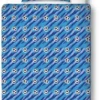 Unyqoos® Blauw voetbalbeddengoed voor kinderen van zachte microvezel met ritssluiting