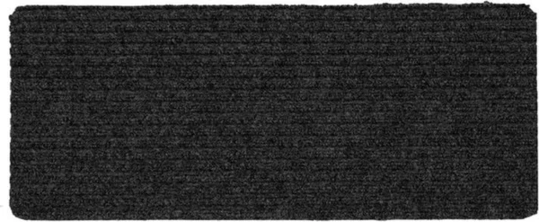 Unyqoos® Antraciete binnendeurmat met antislip en vuilopname voor schone vloeren