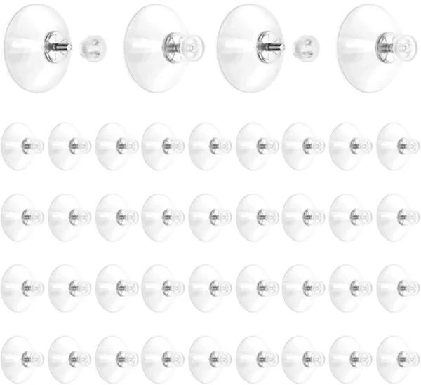 P-87213231186627-20260406115034.webp Unyqoos® Set van 40 veelzijdige zuignappen voor gladde oppervlakken en ramen