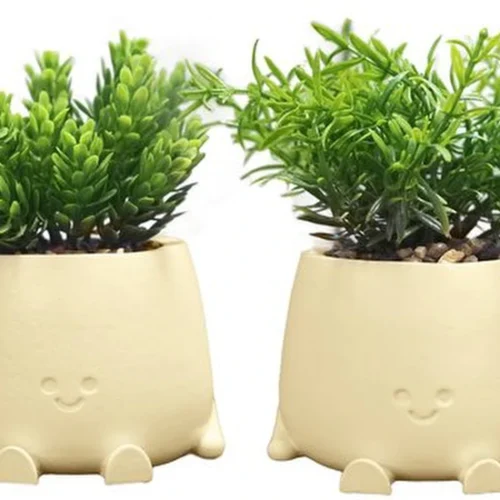 P-87213231199040-20260405140157.webp Unyqoos® Set van twee vrolijke kunstplanten met pot voor decoratie in huis