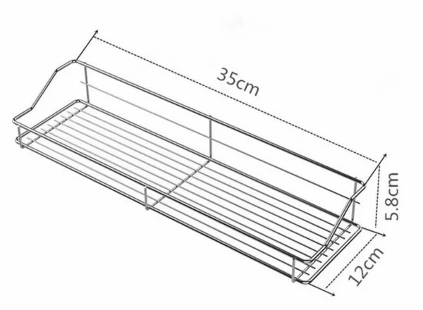 Unyqoos® Roestvrijstalen wandplank en toiletrolhouder voor badkamerorganisatie