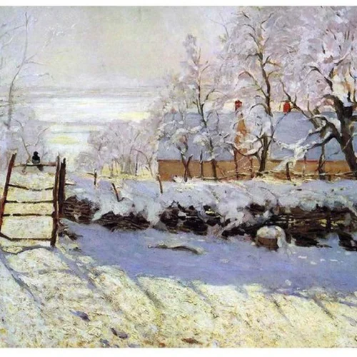 Unyqoos® Kunstzinnige Wanddecoratie met Oude Meester Schilderij van Claude Monet