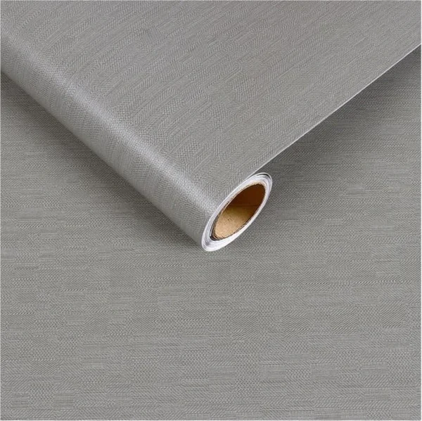 P-87213231243660-20260405112859.webp Unyqoos® Salie Groene Zelfklevende Linnen Structuur Behangfolie voor Meubels en Wanden 30cm x 200cm