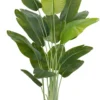 Unyqoos® Grote levensechte kunstplant met witte pot voor binnen en buiten decoratie