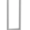 Unyqoos® Stijlvol T-vormig handdoekenrek met veiligheidsglas voor badkamer en slaapkamer