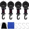 P-87213231282960-20260406115152.webp Unyqoos® Set van 10 sterke zuignaphaken voor veelzijdige bevestiging op gladde oppervlakken