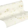P-87213231311280-20260405112949.webp Unyqoos® Vliesbehang met vintage uitstraling in wit en goud voor elke ruimte