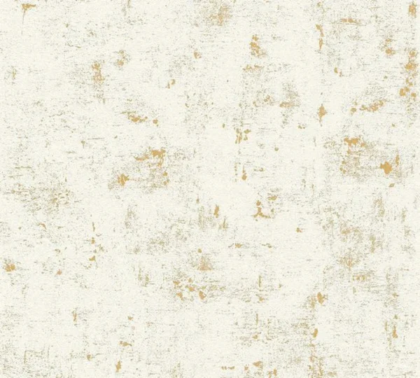 P-87213231311285-20260405112951.webp Unyqoos® Vliesbehang met vintage uitstraling in wit en goud voor elke ruimte
