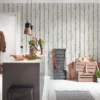Unyqoos® Fotorealistisch vliesbehang met vintage houtlook voor maritieme sfeer