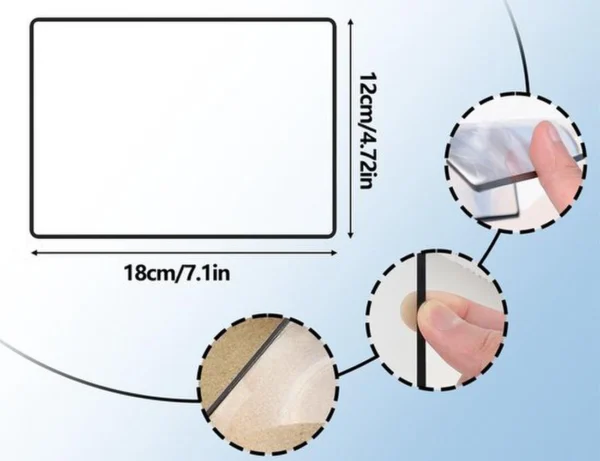Unyqoos® Handige en draagbare leesloep set voor optimaal leescomfort en zicht