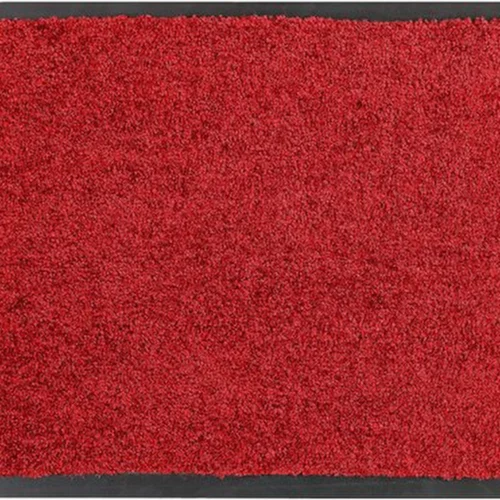 Unyqoos® Rode vuilvangmat voor binnengebruik met antislip en wasbare eigenschappen 40x60 cm