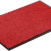 Unyqoos® Rode vuilvangmat voor binnengebruik met antislip en wasbare eigenschappen 40x60 cm