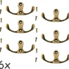 P-87213231373421-20260406115441.webp Unyqoos® Set van zes vintage dubbele haken voor een nostalgische inrichting