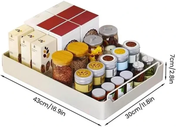 P-87213231376492-20260406100038.webp Unyqoos® Witte uittrekbare lade organizer voor keuken en badkamer zonder boren