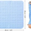 P-87213231376561-20260405134518.webp Unyqoos® Vierkante antislip douchemat met massage-effect voor veilige doucheruimte