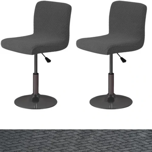 P-87213231397730-20260405183840.webp Unyqoos® Set van 2 elastische en wasbare stoelhoezen voor eetkamerstoelen