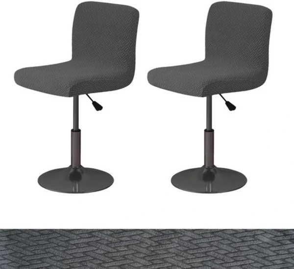 P-87213231397730-20260405183840.webp Unyqoos® Set van 2 elastische en wasbare stoelhoezen voor eetkamerstoelen