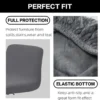 P-87213231397737-20260405183905.webp Unyqoos® Set van 2 elastische en wasbare stoelhoezen voor eetkamerstoelen