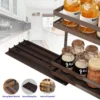 P-87213231407865-20260406094643.webp Unyqoos® Uitrekbaar kruidenrek met twee niveaus voor keukenkastjes zonder boren