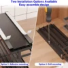P-87213231407869-20260406094650.webp Unyqoos® Uitrekbaar kruidenrek met twee niveaus voor keukenkastjes zonder boren