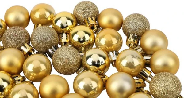P-87213231488057-20260406092630.webp Unyqoos® Set van 64 rode en gouden mini-kerstballen voor sfeervolle kerstdecoratie