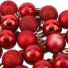 P-87213231488059-20260406092637.webp Unyqoos® Set van 64 rode en gouden mini-kerstballen voor sfeervolle kerstdecoratie