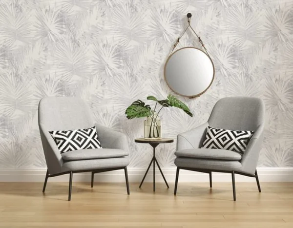 P-87213231489041-20260405112814.webp Unyqoos® Stijlvol vliesbehang met palmmotief voor een sfeervol interieur