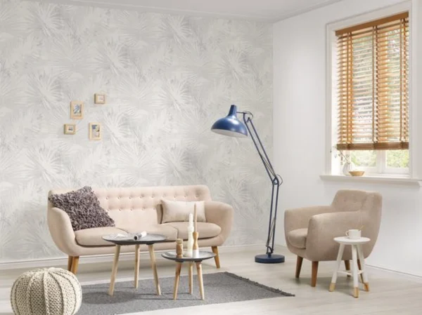 P-87213231489047-20260405112829.webp Unyqoos® Stijlvol vliesbehang met palmmotief voor een sfeervol interieur