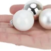Unyqoos® Set van 20 elegante glazen mini-kerstballen voor sfeervolle boomdecoratie