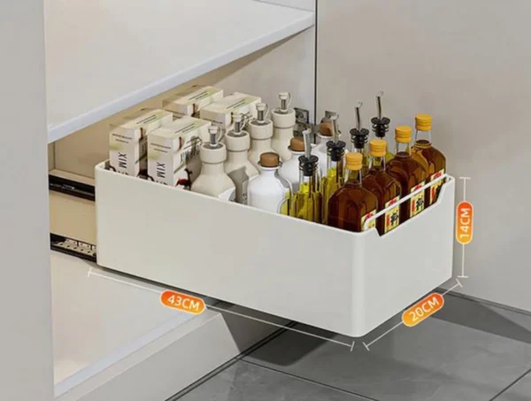 P-87213231507614-20260406094231.webp Unyqoos® Uittrekbare keukenlade zonder boren voor efficiënte organisatie van uw keukenkast