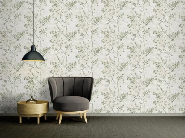 P-87213231541659-20260405113328.webp Unyqoos® Stijlvol bloemenbehang in crèmekleur voor diverse woonruimtes, groente-beige