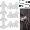 P-87213231579820-20260406120548.webp Unyqoos® Set van 10 veelzijdige zuignappen met elastieken voor diverse toepassingen