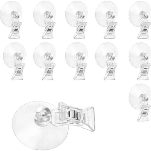 P-87213231585450-20260406120707.webp Unyqoos® Transparante zuignapclips voor veelzijdig gebruik in huis en kantoor