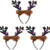 Unyqoos® Feestelijke LED Haarband met Rendiergewei voor Kerst en Cosplay