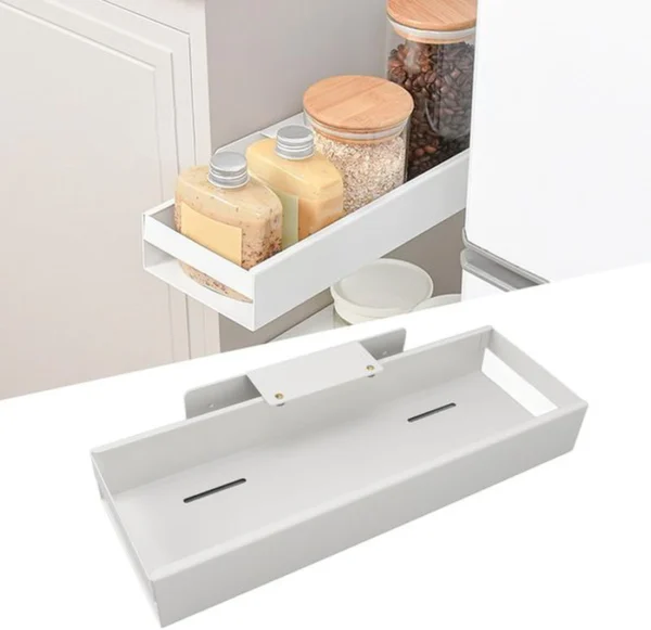 P-87213231608077-20260406094902.webp Unyqoos® Uittrekbare kastorganizer met zachte rails voor keuken en badkamer