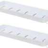 Unyqoos® Functioneel en ruimtebesparend wandrek zonder boren voor badkamer en keuken
