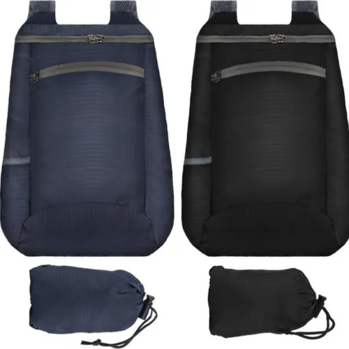 Unyqoos® Ultralichte en opvouwbare rugzak set voor outdoor, reizen en dagelijks gebruik