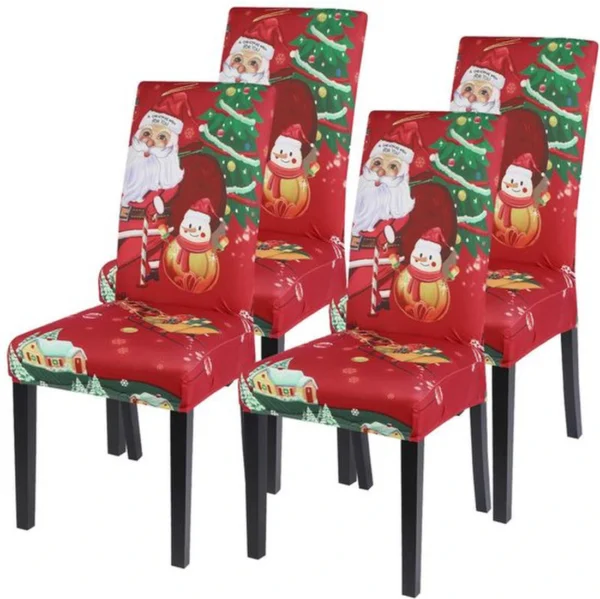 P-87213231641261-20260405182942.webp Unyqoos® Set van 46 veelzijdige kerststoelhoezen met feestelijke motieven en elastische pasvorm