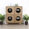 Unyqoos® Tropische Kunstpalm van 90 cm in Pot voor Diverse Decoraties, groente, 90cm, 2 stuks