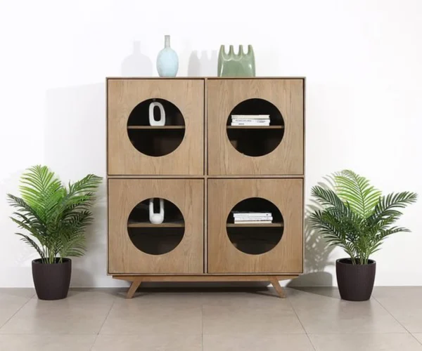 Unyqoos® Tropische Kunstpalm van 90 cm in Pot voor Diverse Decoraties, groente, 90cm, 2 stuks