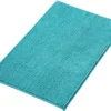 Unyqoos® Zachte en Absorberende Antislip Badmat voor Douche, Badkuip en WC in Trendy Turquoise