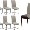 P-87213231689260-20260405183631.webp Unyqoos® Set van zes elastische stoelhoezen in katoen voor optimale bescherming